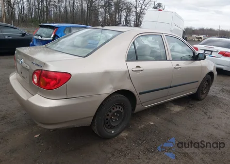 2004 Toyota Corolla Ce from USA, damaged, VIN 2T1BR32E24C307075